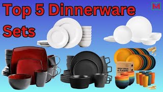 Top 5 Dinnerware Sets for Every Day Use  Best Dinnerware Sets 2024 [upl. by Ayekehs552]