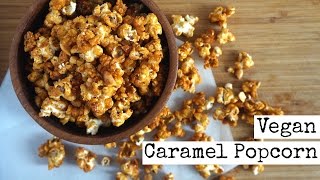 Vegan Caramel popcorn [upl. by Imarej585]