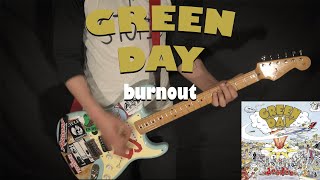 GREEN DAY  Burnout  GUITAR COVER [upl. by Elletnuahs]