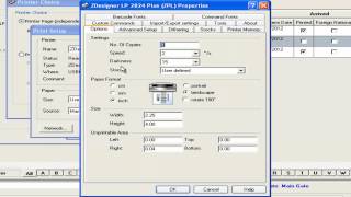 How to change printer darkness setting [upl. by Gerick]