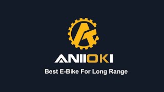 Aniioki A8 Pro Max Long Range 110 Miles Electric Bike for Tall People🤩 [upl. by Ahsined332]