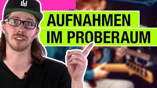 Aufnehmen im Proberaum mit Mischpult Tutorial [upl. by Ramonda]