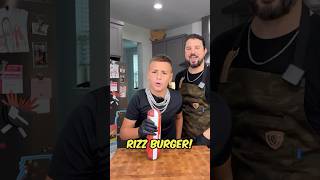 BABY GRONK COOKS RIZZ BURGER [upl. by Slyke609]