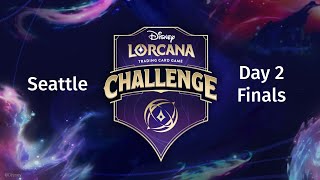 Finals Seattle Disney Lorcana Challenge DLC Day 2 Top Cut Set 5 Meta TCG [upl. by Remde740]