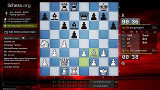 ♚ Magnus Carlsen DrDrunkenstein vs Andrew Tang 🔥 45 Second Bullet Chess on Lichess Feb 19 2018 [upl. by Gustaf]