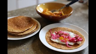 Sourdough Staffordshire Oatcake Recipe [upl. by Archie864]