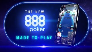 Check Out the Brand New VERTICAL 888poker App [upl. by Alben]