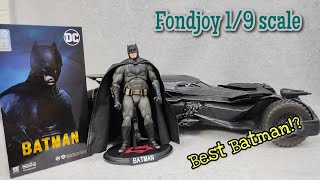 Fondjoy 19 Batman v Superman figure DC Warner Bros fully licensed unboxing amp review The Best [upl. by Bea]