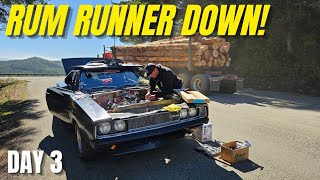 Rum Runner Is DOWN No Service In The Woods Lots of Smoke – Redwood Rally Day 3 [upl. by Orsini]