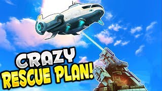 INSANE RESCUE PLAN THIS is CRAZY  Subnautica Gameplay Part 5 [upl. by Cowey]