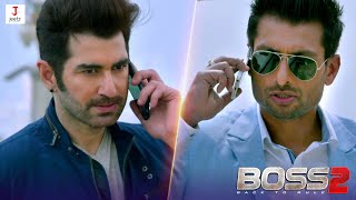 Boss 2  Movie Scene  Jeet Shubhashree Nusraat Faria  Baba Yadav [upl. by Yelkreb380]