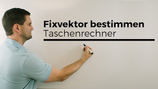 Fixvektor mit Taschenrechner bestimmen stabile stationäre Verteilung  Mathe by Daniel Jung [upl. by Pevzner]