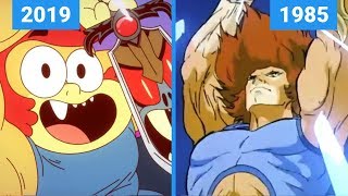 ThunderCats Roar 2019 VS 1985 Opening Title Comparison [upl. by Leeth]