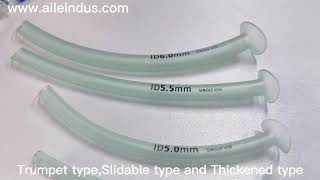 Smooth Surface Nasopharyngeal Airway Tube 30mm Pediatric Nasopharyngeal Airway [upl. by Sheelagh]