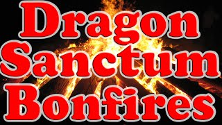 Dark Souls 2 DLC All Dragon Sanctum Bonfire Locations [upl. by Aneelas]