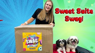 Assistant Opens Surprises in theVIP Sweet Suite SWAG Box [upl. by Maffei355]