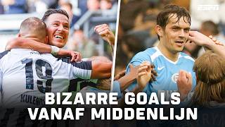 BIZARRE GOALS van rond de MIDDENLIJN in de Eredivisie 🤯🚀  COMPILATIE [upl. by Trebron188]