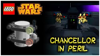 LEGO Star Wars The Video Game  CHANCELLOR IN PERIL  Minikits [upl. by Reaht800]