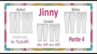 Tuto JINNY partie 44 pose de la ceinture suite et fin [upl. by Anewor]