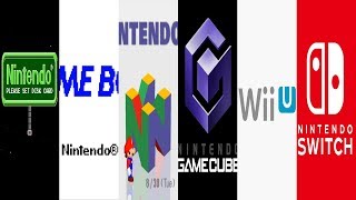 The Evolution of Nintendo Startup Screens 19832019 [upl. by Sikleb]