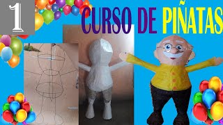 CÓMO HACER UNA PIÑATA PASO A PASO PARTE 1Armazón de alambre [upl. by Blanche843]