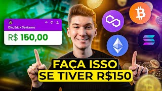 SE VOCÊ TEM R150 REAIS NO BANCO  Compre Essa Criptomoeda Agora [upl. by Bettzel]