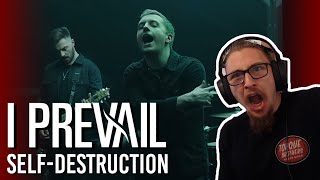 REACTION I Prevail  Self Destruction VIBE ALPHAMEGA  No Longer Broken [upl. by Nalla]