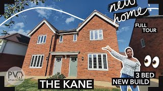 Touring a LOVELY £350K 3 Bedroom Spacious New Build House UK  Bloor Homes The Kane Show Home [upl. by Harald]