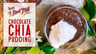 Chocolate Chia Pudding Recipe [upl. by Ahsekam]