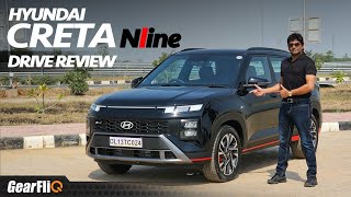 Hyundai Creta N Line  Drive Review  Class Leading  Starts at ₹1682 Lakhs  GearFliQ [upl. by Innes]