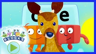 Alphablocks – Anglais niveau bleu  Épisodes complets 912  Apprendre langlais [upl. by Afatsuom]