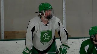 La CrescentHokah boys hockey off to impressive start [upl. by Eirameinna]