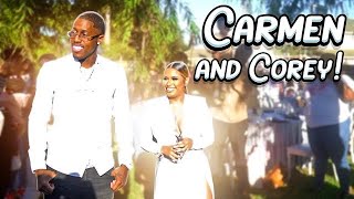 CARMEN amp COREYS GENDER REVEALBIG ANNOUNCEMENT Jnickys World [upl. by Sirtemed]