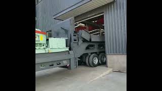 Mobile Impact Crusher Plant Export [upl. by Netsirt54]