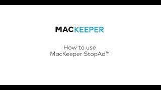 How to use MacKeeper StopAd [upl. by Suired]