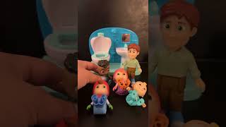 CODY WITH HIS POTTY TRAINING TOILET viralvideos satisfyingtoys ytshorts toys [upl. by Tann987]