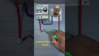 😱Tuto ultra simple va et vient 😱👷‍♂viralvideo electrician youtubeshorts foryou [upl. by Leachim758]