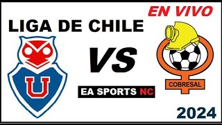 🔴Universidad de Chile vs Cobresal en vivo  Liga de Primera Chile [upl. by Ahselaf]