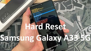 How To Hard Reset Samsung Galaxy A33 5G [upl. by Nani]