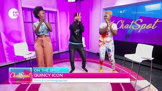 Nana Owiti and Joyce Maina taught these dance moves on live TV  Quincy Icon on the spot [upl. by Thant365]