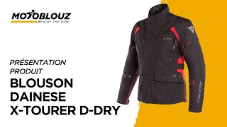 Le blouson Dainese XTourer DDry avis en vidéo par Motoblouz [upl. by Eliason]