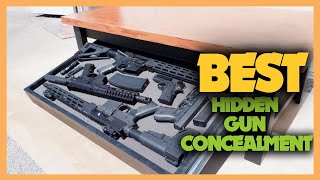 Best Hidden Gun Concealment Furniture of 2023 [upl. by Nednyl]