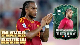 ¡RENATO VOLVIO REVIEW RENATO SANCHES WINTER WILDCARD 86 EAFC 24 FIFA 24 [upl. by Oaoj]