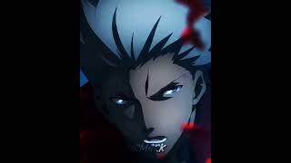 Emiya Archer vs garou cosmic  50 Edit of this video was made in school shorts [upl. by Hgeilhsa]