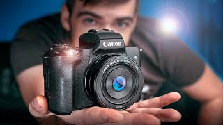 Canon M50  22mm f2 lens is a killer combo BUT  2020 Review amp video test [upl. by Sukramed]