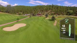 Evergreen Golf Course  Hole 18  Denver Golf [upl. by Alis771]