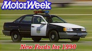 New Fords for 1990  Retro Review [upl. by Luap]