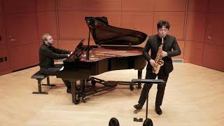 Robert Muczynski  Sonata for Alto Saxophone and Piano Op 29  William Xia [upl. by Selmore]