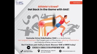 Athlete’s Knee Discover Relief with GAE [upl. by Bridgette]