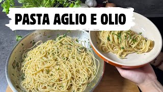 Spaghetti Aglio e Olio  Simple amp Delicious Italian Recipe 🍝✨ [upl. by Wehtam]